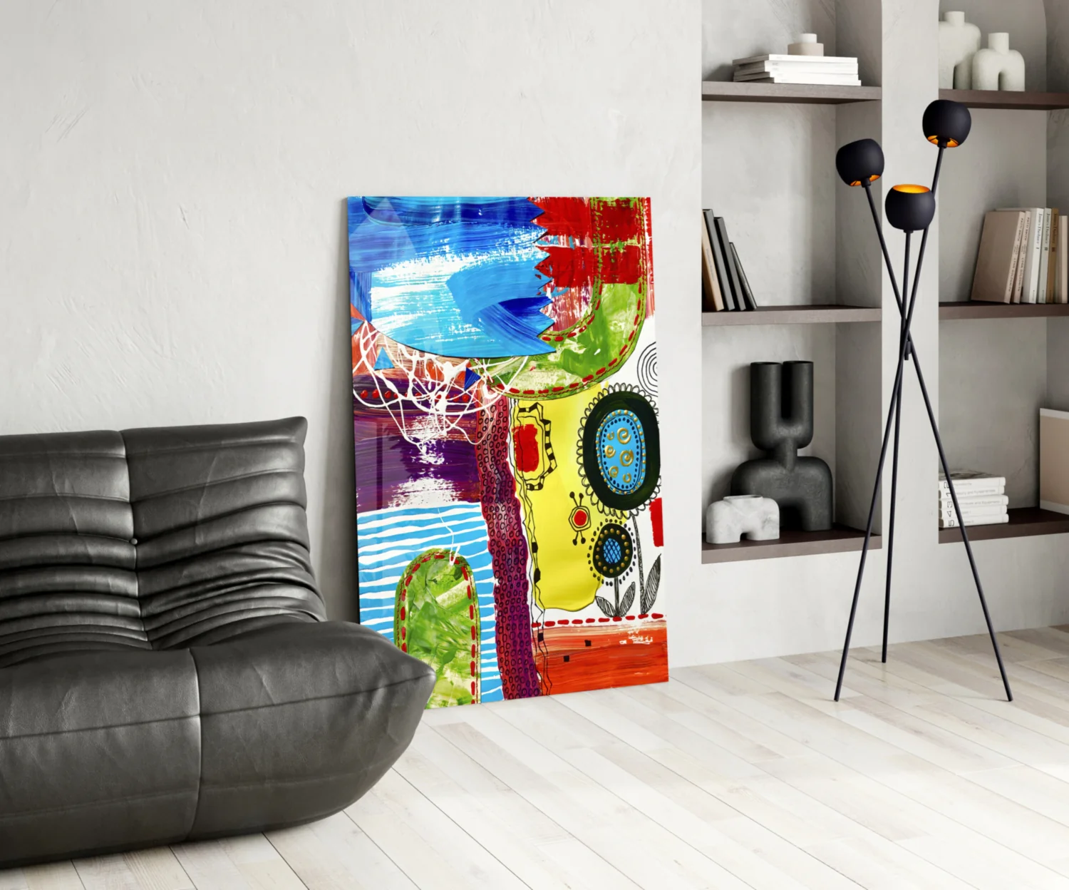 Dance of Abstract Lines || Designer Collection - Image 5