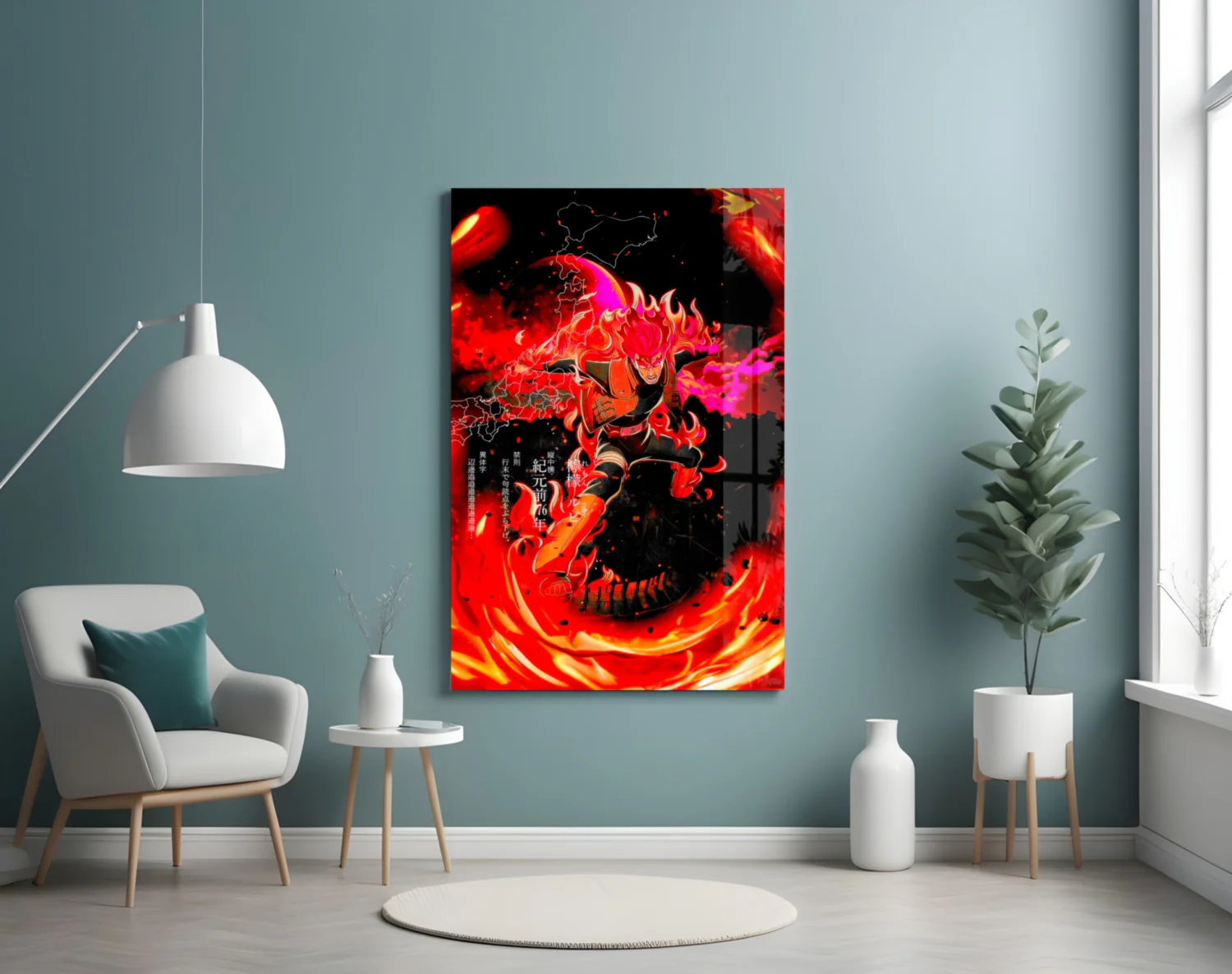 Manga Glass Wall Art || Designer Collection - Image 4