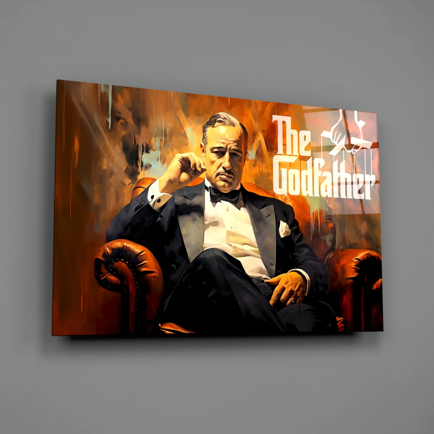 Godfather Glass Wall Art || Designer Collection - Image 2