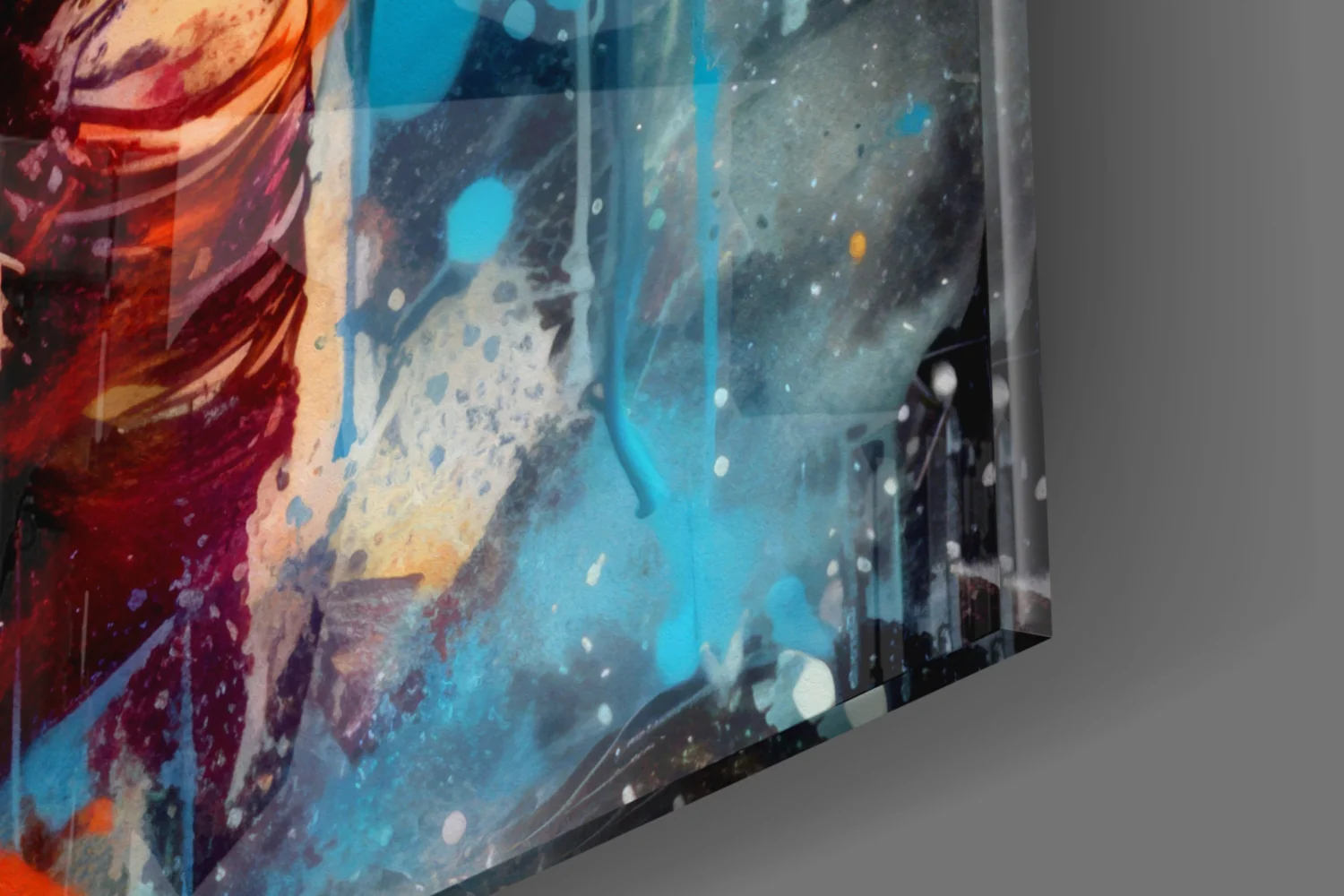 Astronaut Glass Wall Art || Designer Collection - Image 7