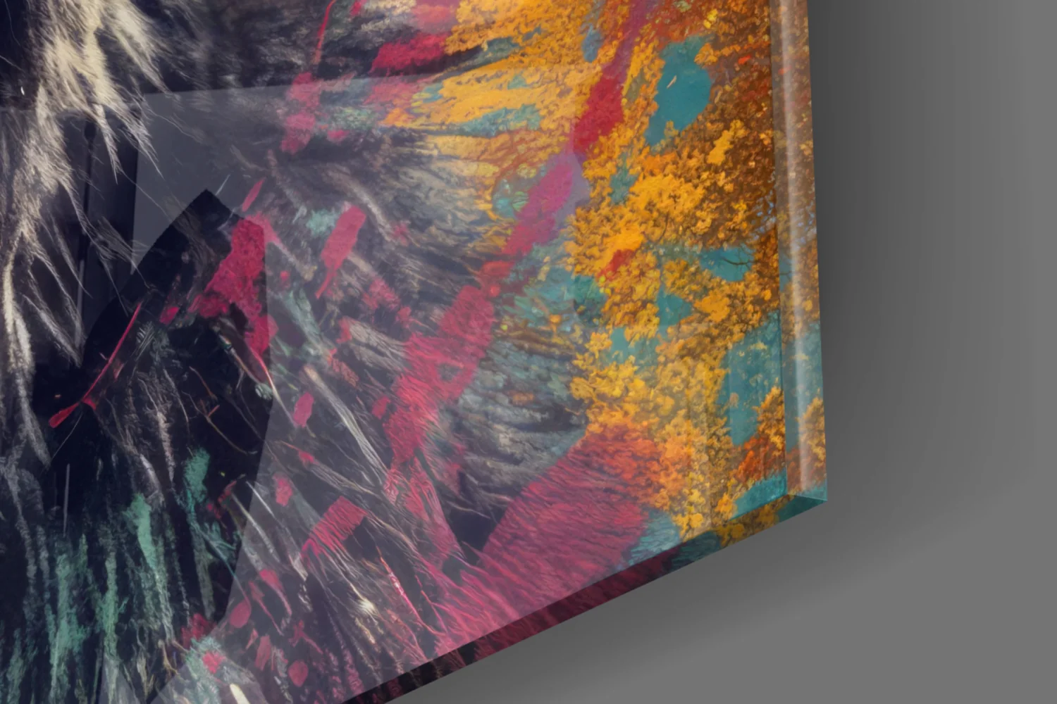 Cool Monkey Glass Wall Art || Designer Collection - Image 7