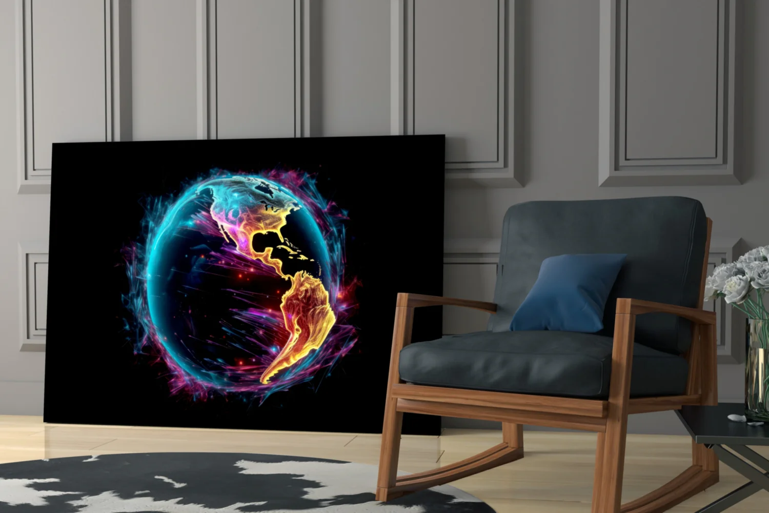 World Glass Wall Art || Designer Collection - Image 6