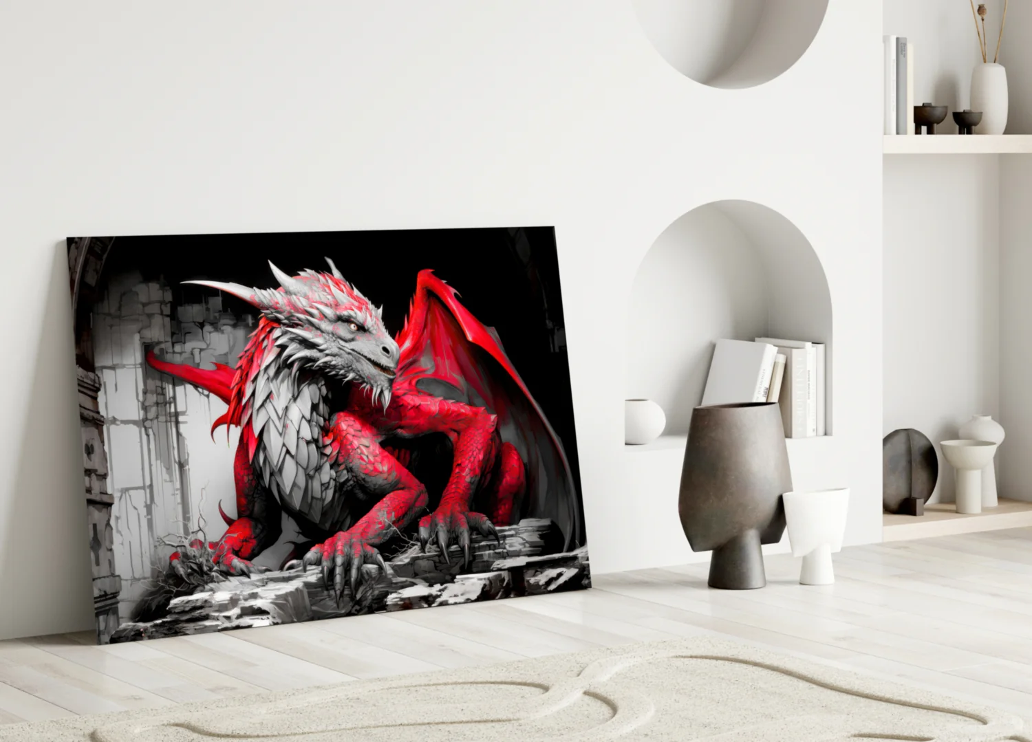Dragon Glass Wall Art || Designer Collection - Image 3