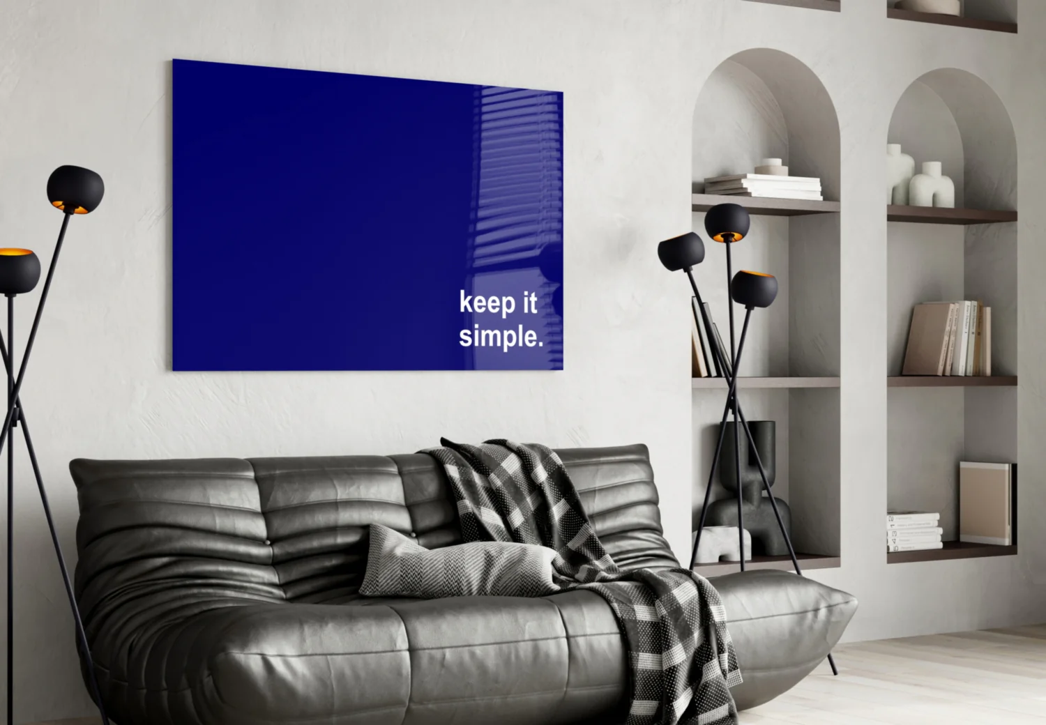 Simple Glass Wall Art || Designer Collection - Image 4