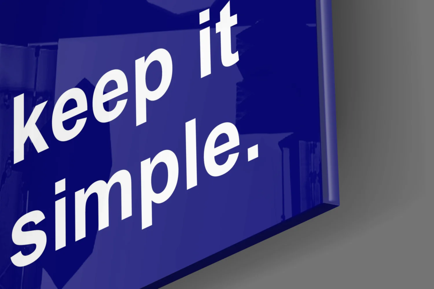 Simple Glass Wall Art || Designer Collection - Image 7