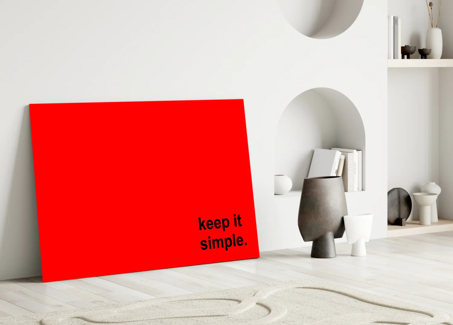 Simple Glass Wall Art || Designer Collection - Image 3