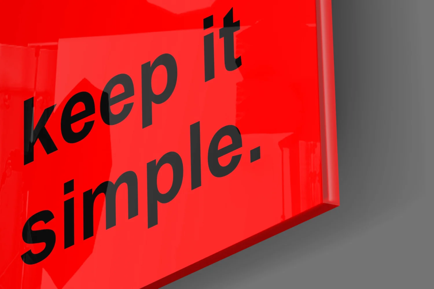 Simple Glass Wall Art || Designer Collection - Image 7