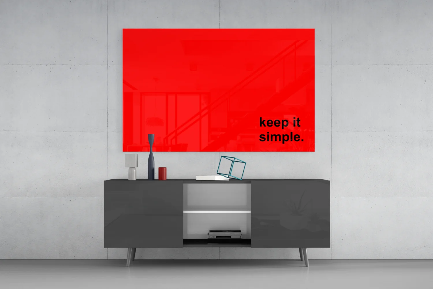 Simple Glass Wall Art || Designer Collection - Image 8