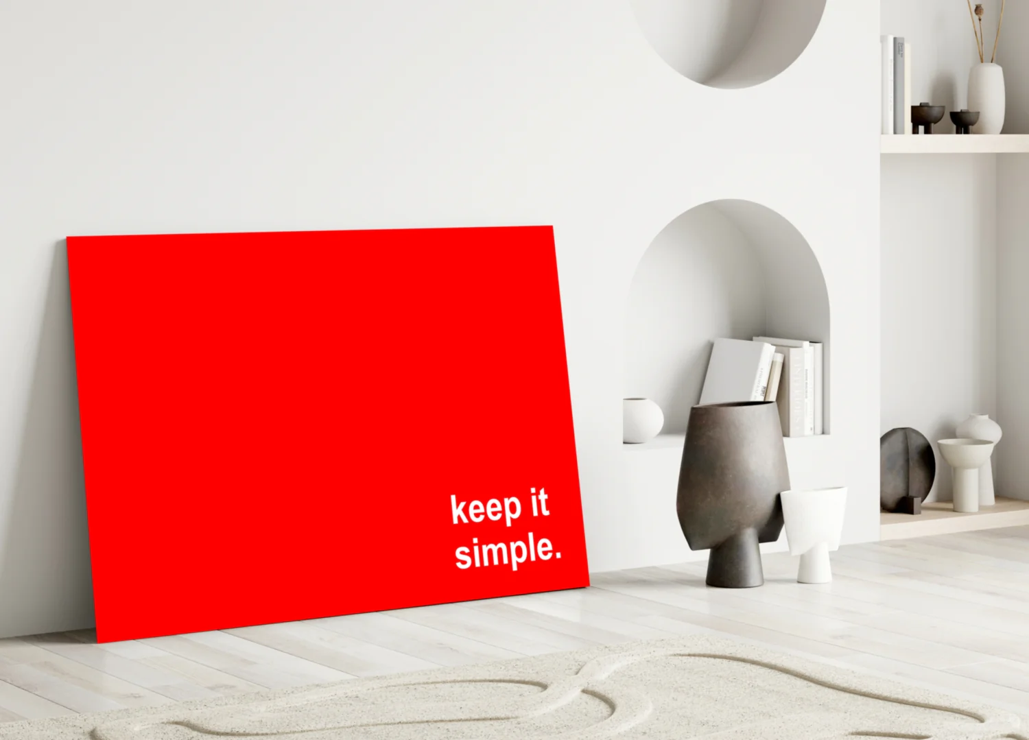 Simple Glass Wall Art || Designer Collection - Image 3