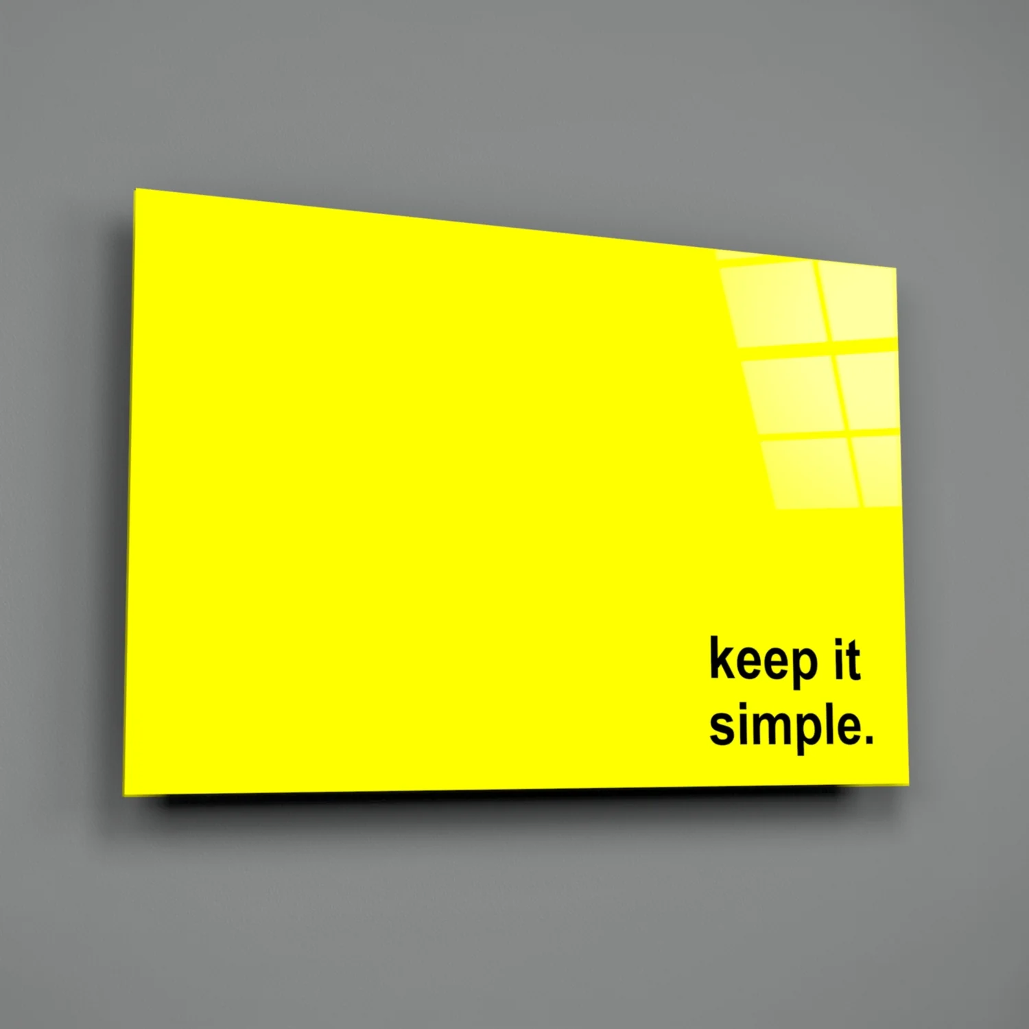Simple Glass Wall Art || Designer Collection - Image 2