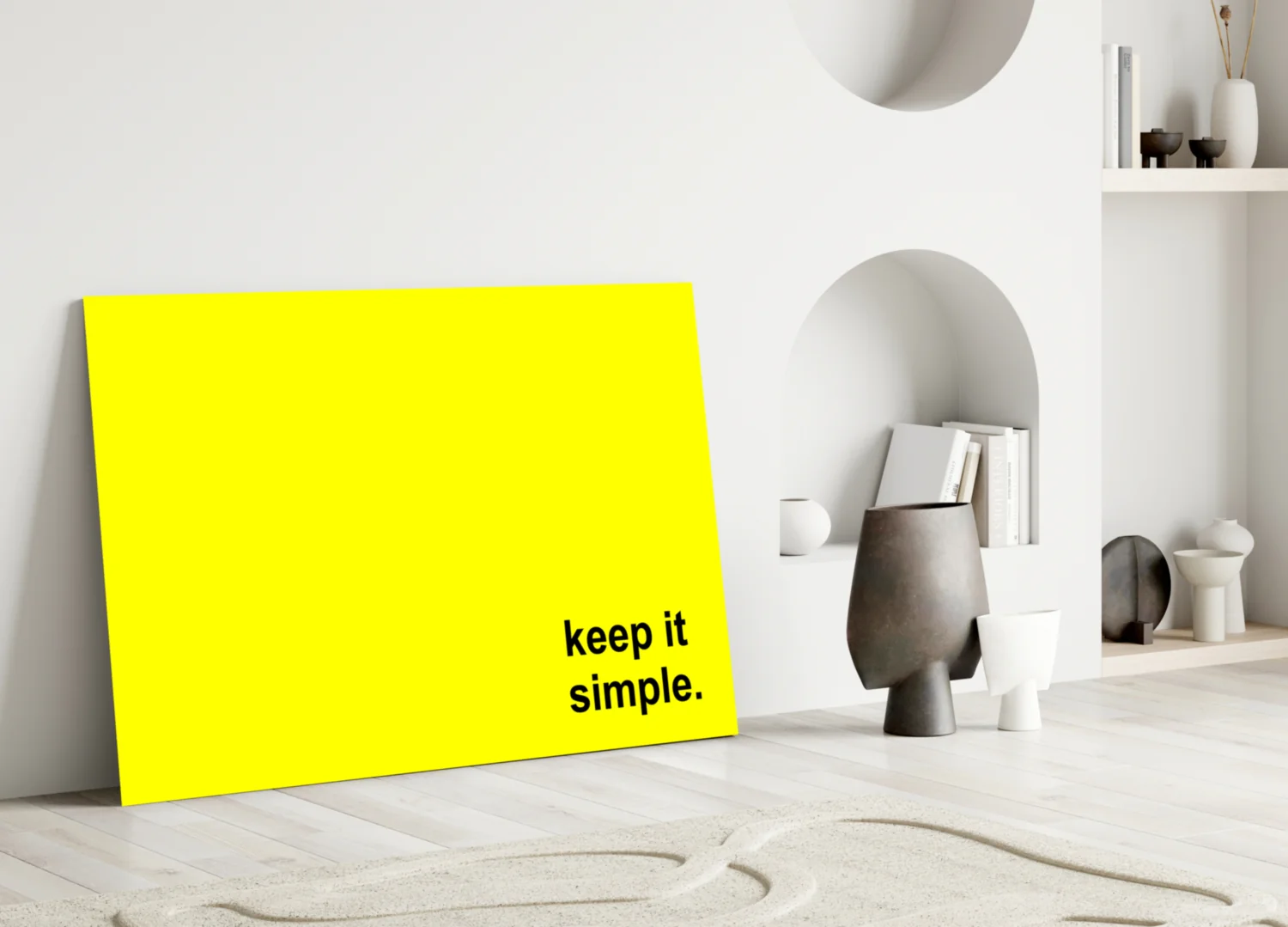 Simple Glass Wall Art || Designer Collection - Image 3
