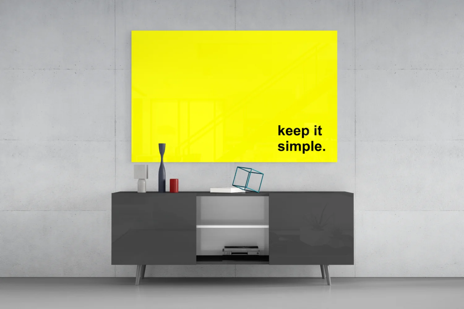 Simple Glass Wall Art || Designer Collection - Image 8