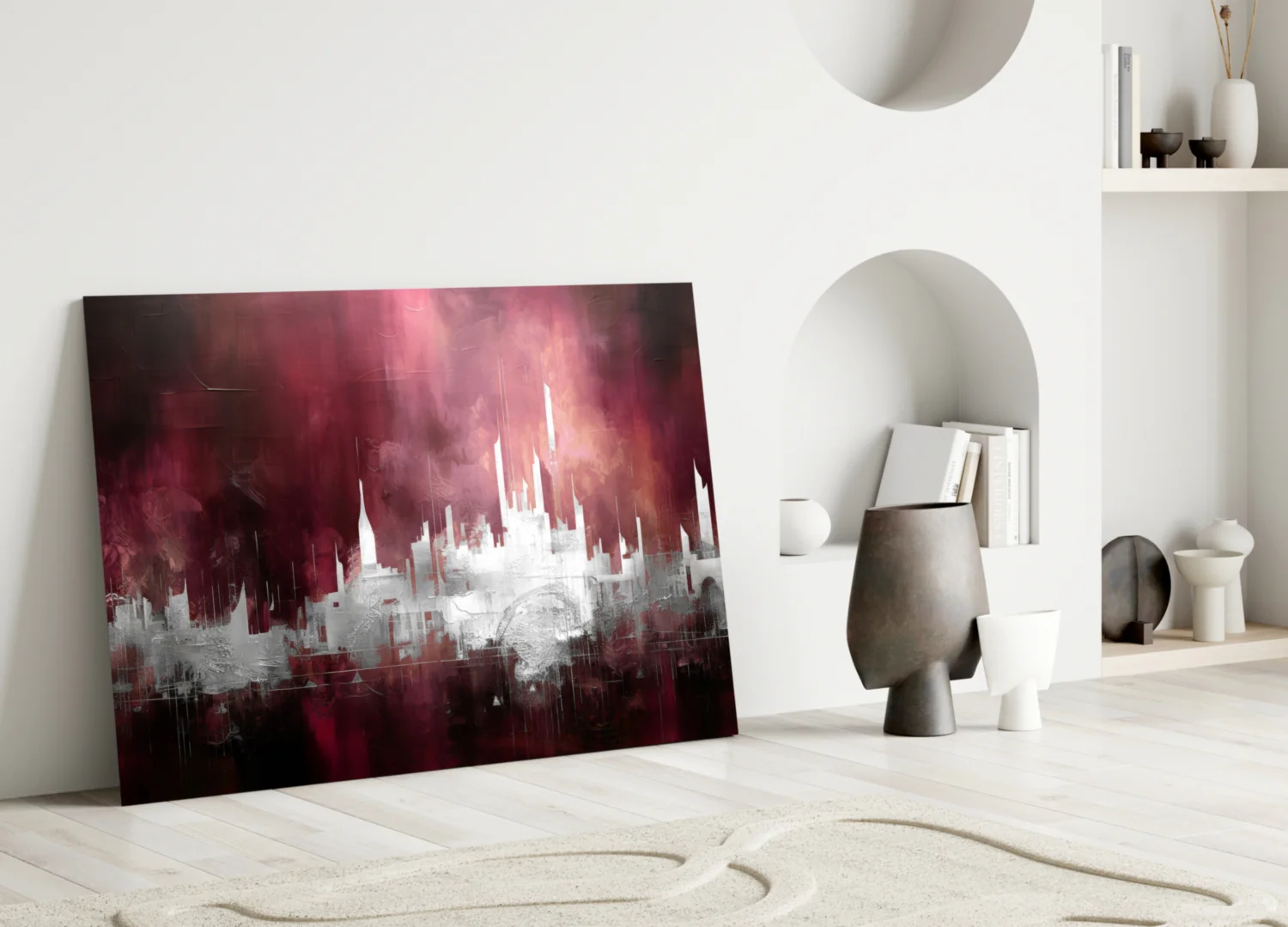 City Silhouette Glass Wall Art || Designer Collection - Image 3