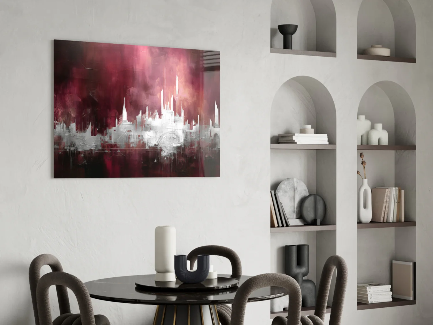 City Silhouette Glass Wall Art || Designer Collection - Image 5