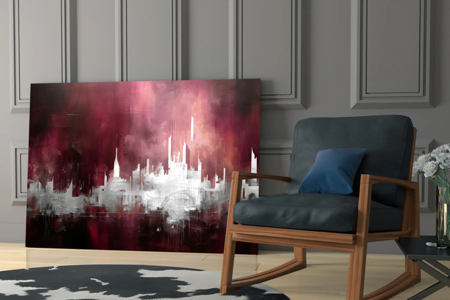 City Silhouette Glass Wall Art || Designer Collection - Image 6
