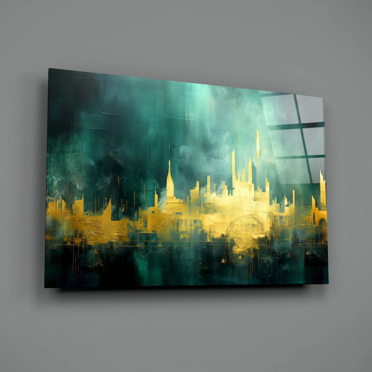 City Silhouette Glass Wall Art || Designer Collection - Image 2