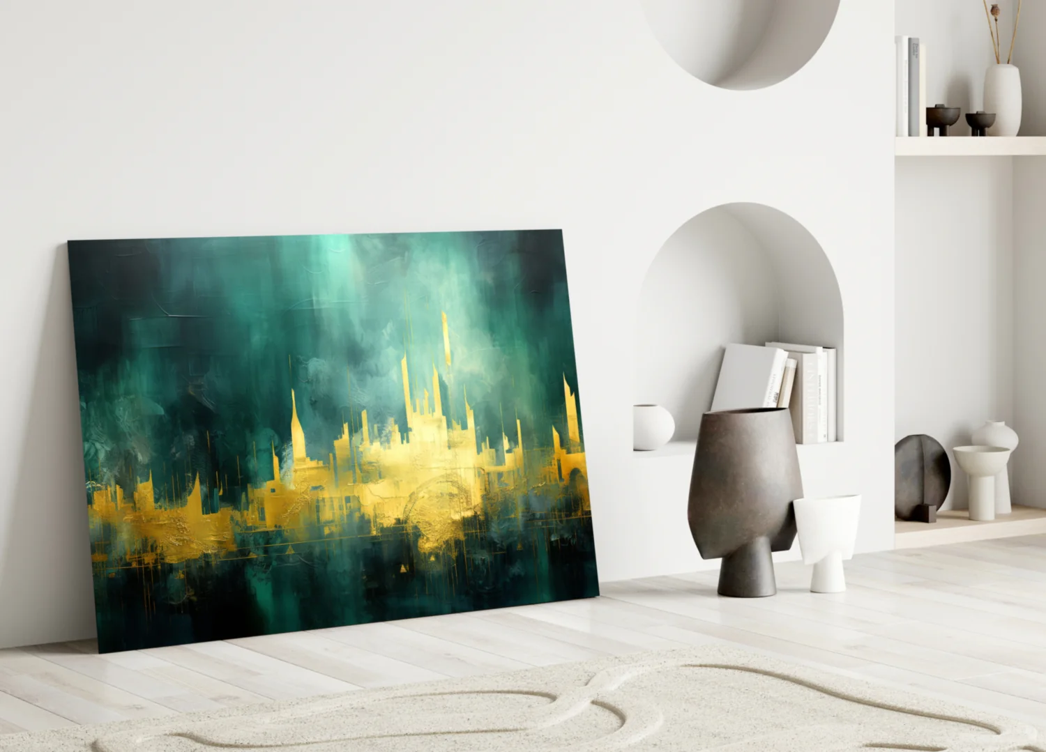 City Silhouette Glass Wall Art || Designer Collection - Image 3