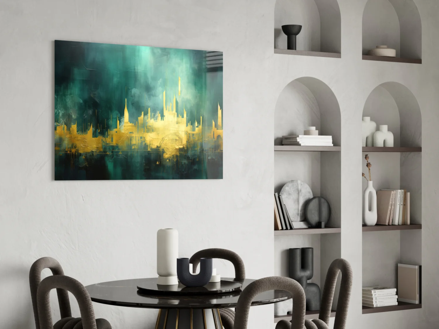 City Silhouette Glass Wall Art || Designer Collection - Image 5