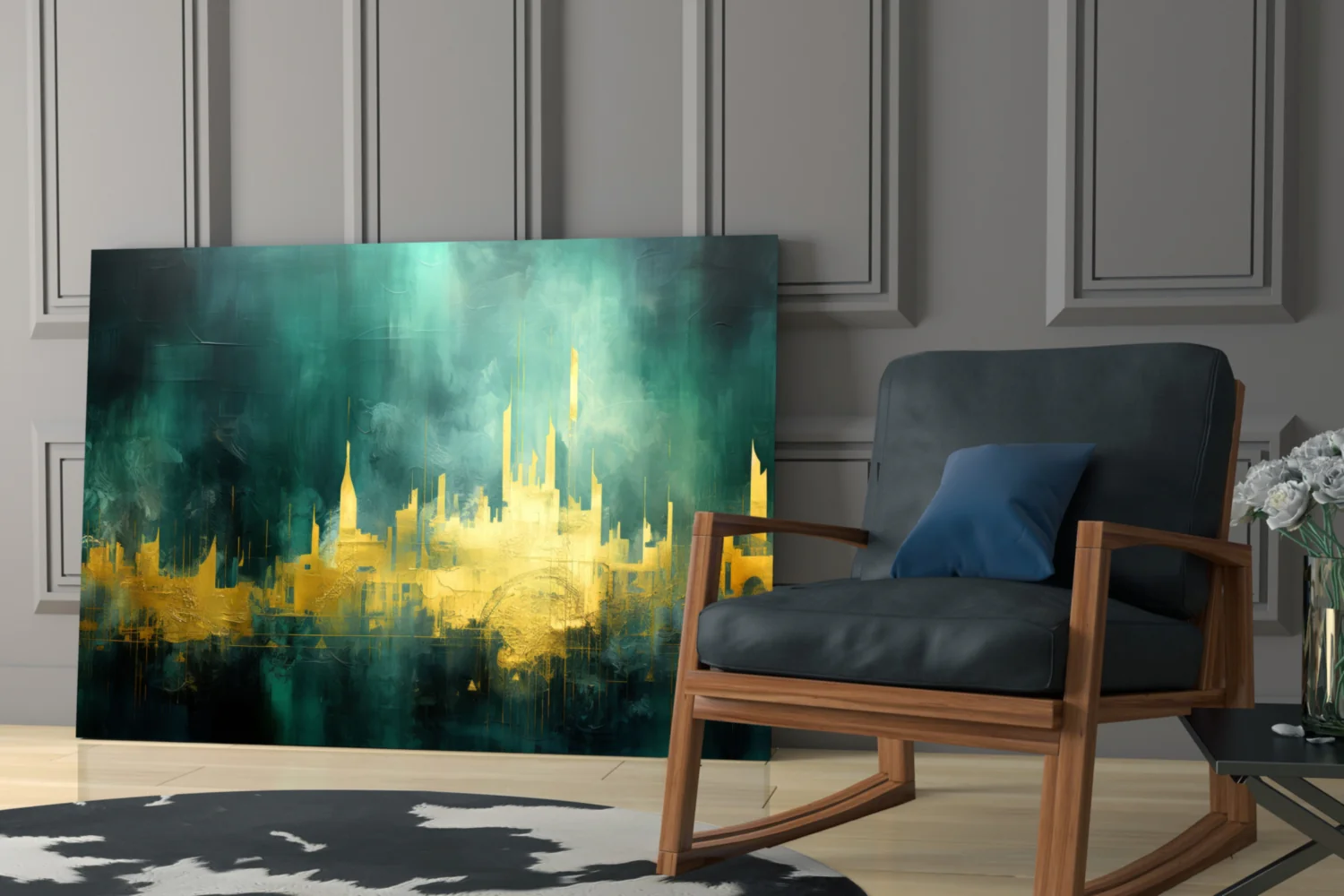 City Silhouette Glass Wall Art || Designer Collection - Image 6