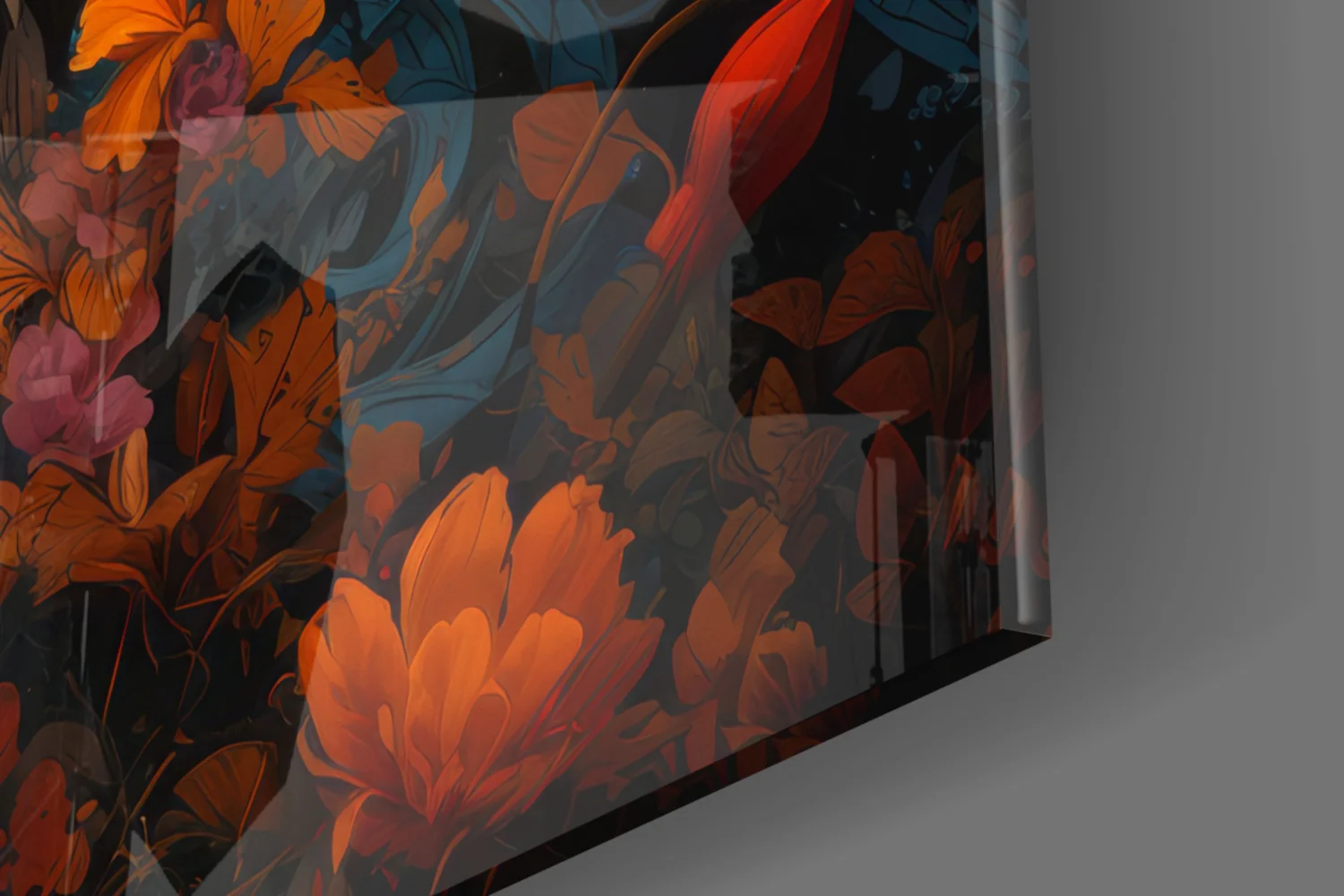 Lion Glass Wall Art || Designer Collection - Image 7