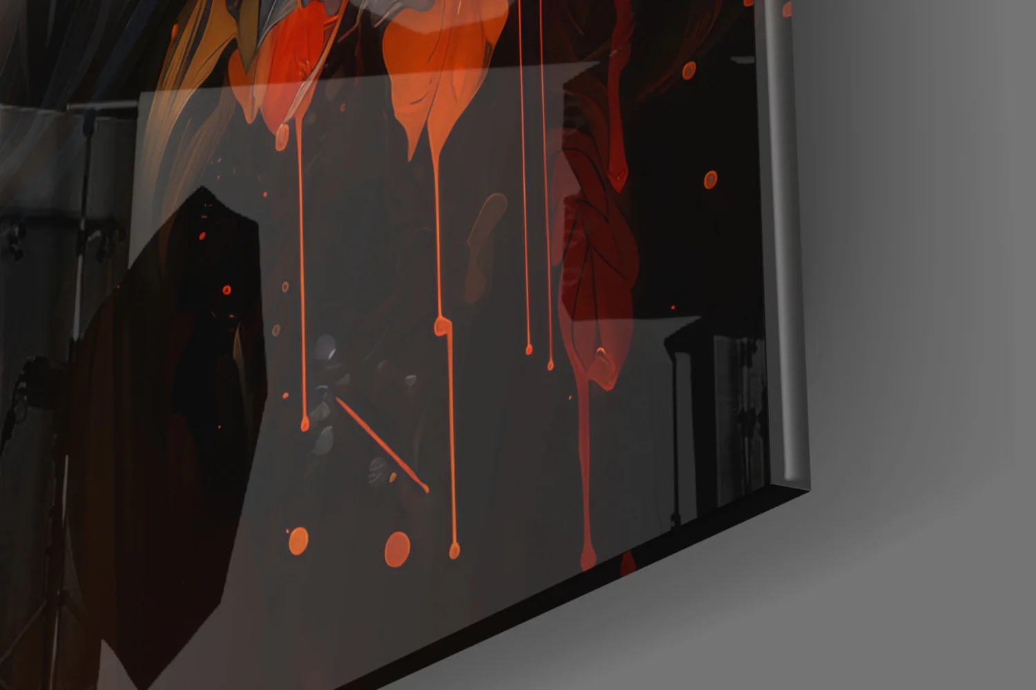 Lion Glass Wall Art || Designer Collection - Image 7