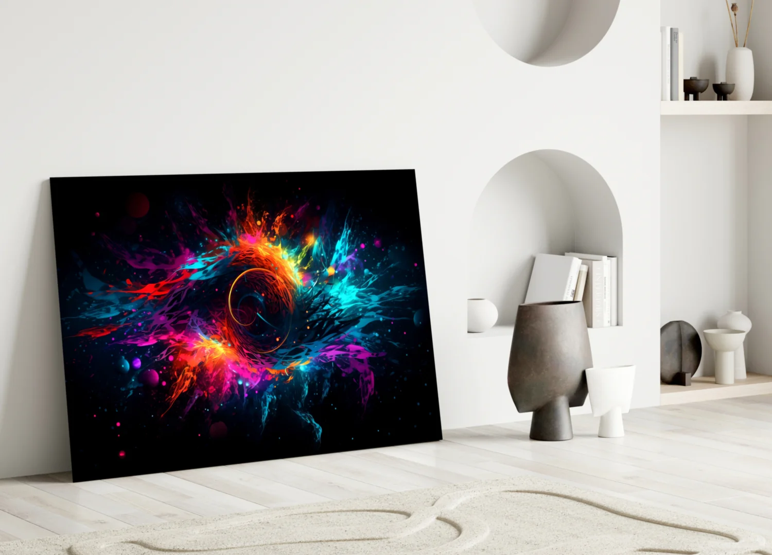 Colorful Hole Glass Wall Art || Designer Collection - Image 3
