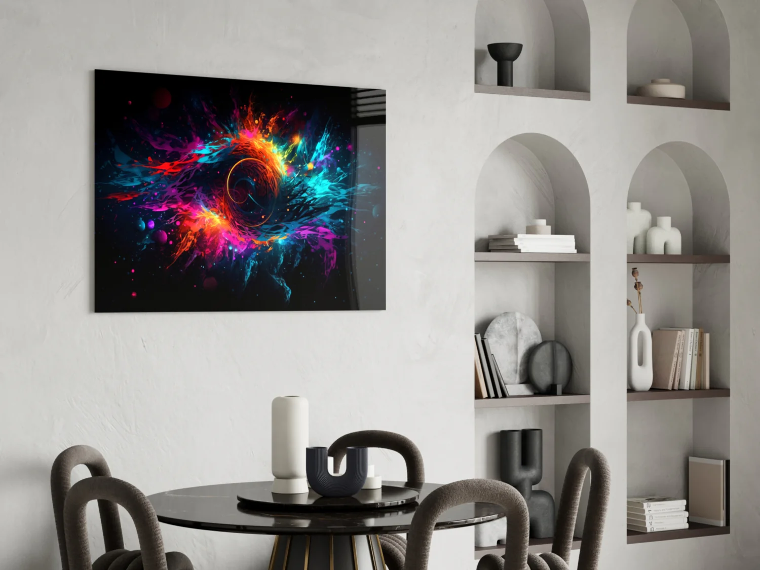Colorful Hole Glass Wall Art || Designer Collection - Image 5