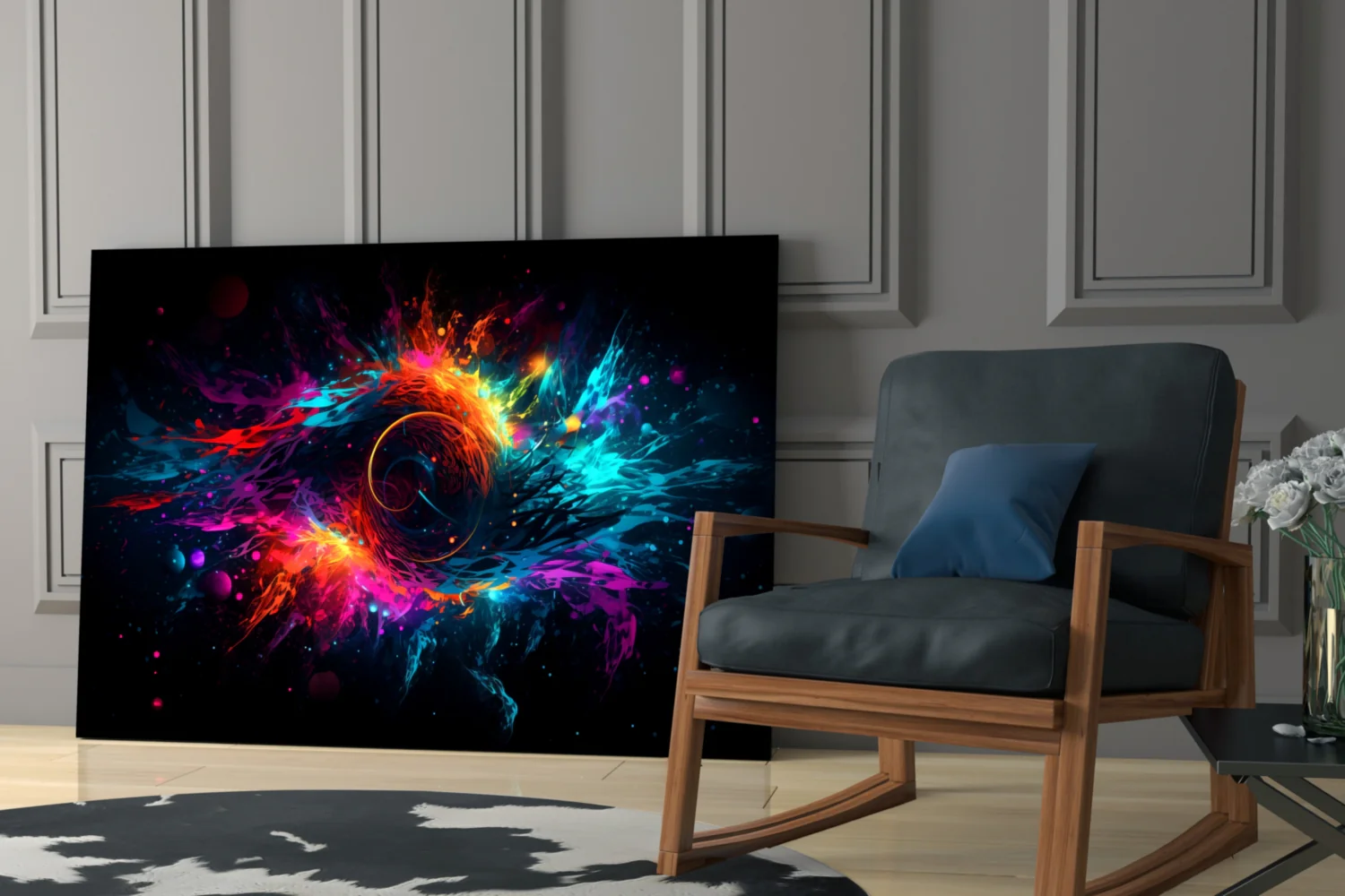 Colorful Hole Glass Wall Art || Designer Collection - Image 6