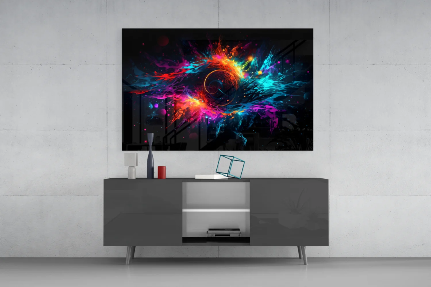 Colorful Hole Glass Wall Art || Designer Collection - Image 8