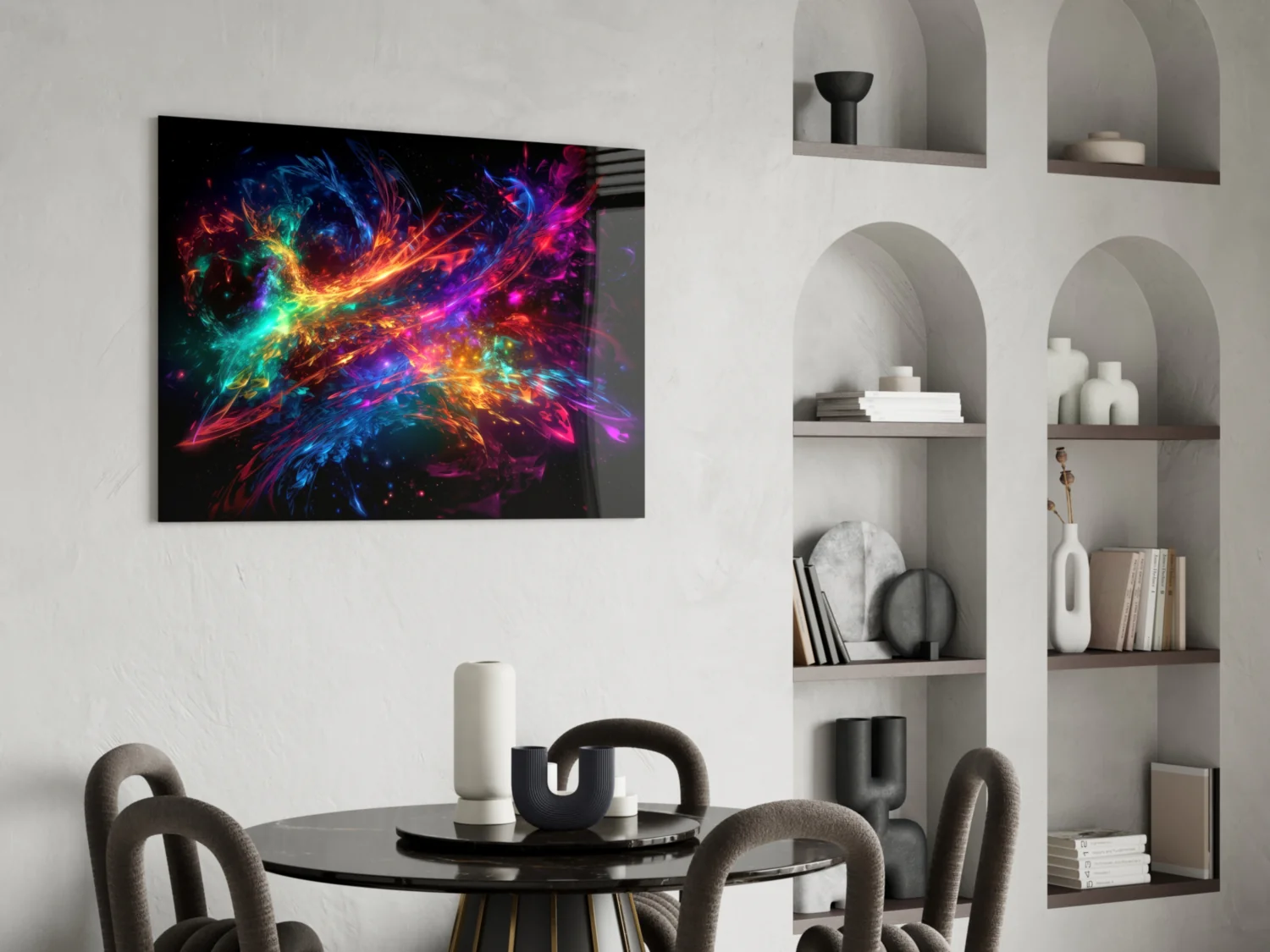 Colors of Space Glass Wall Art || Designer Collection - Image 5