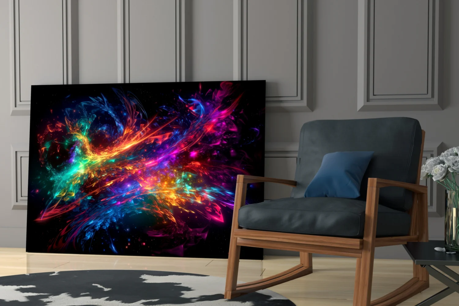 Colors of Space Glass Wall Art || Designer Collection - Image 6
