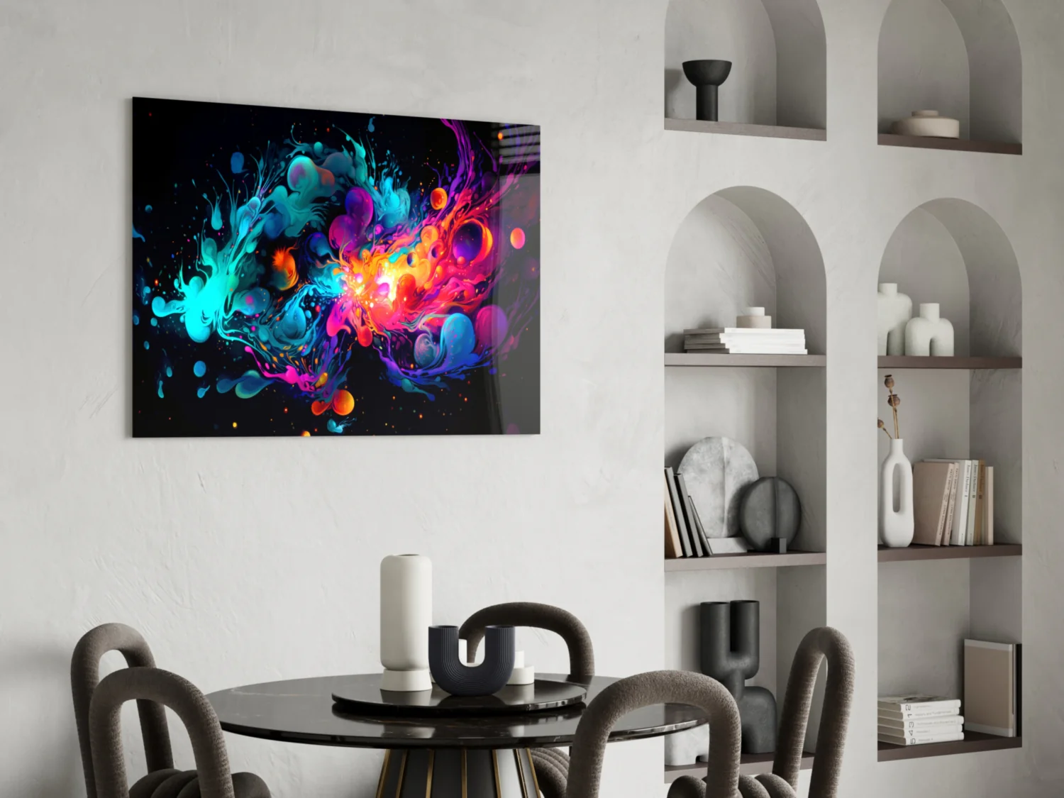 Colors of Space Glass Wall Art || Designer Collection - Image 5