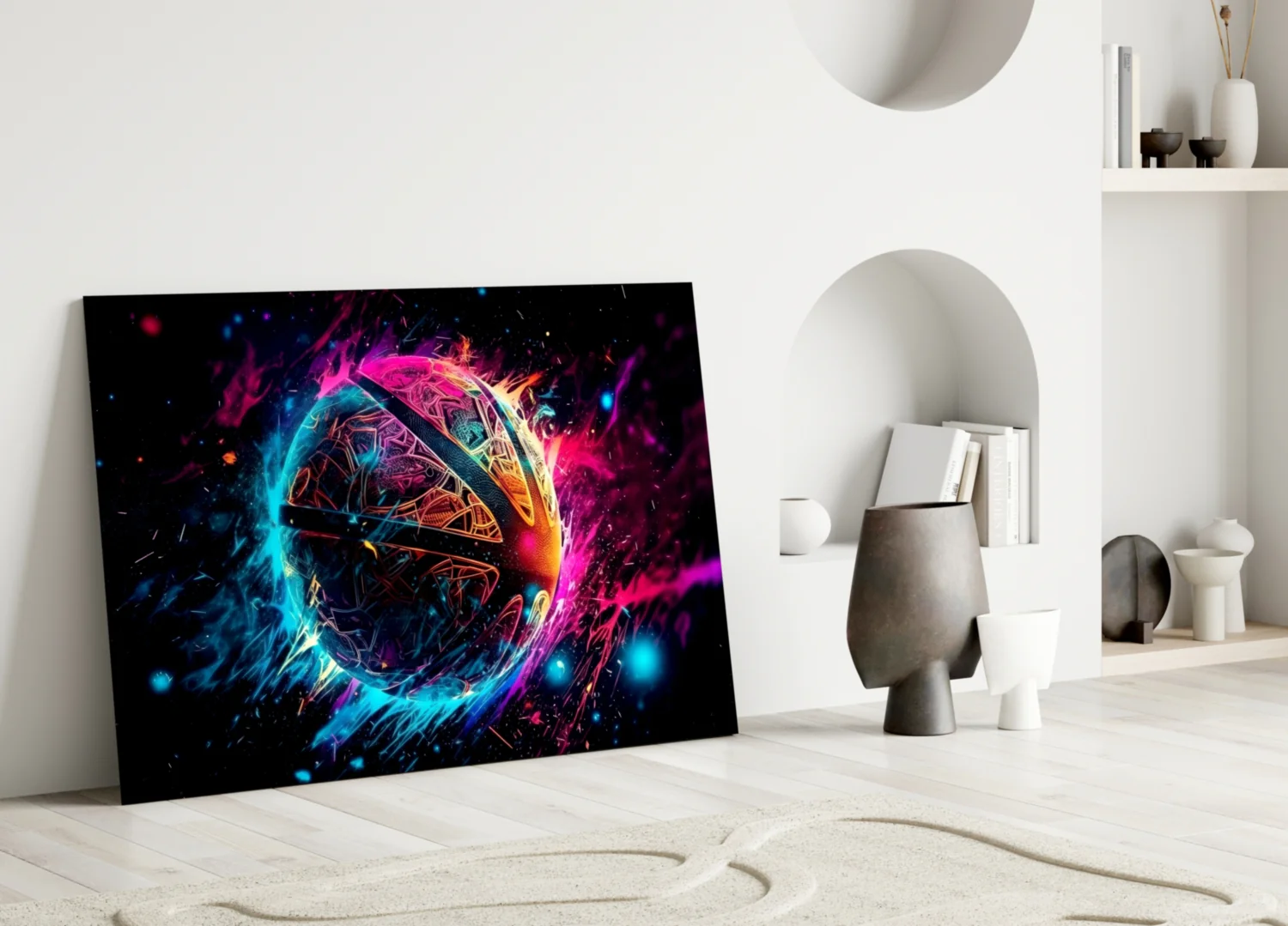 Fireball Glass Wall Art || Designer Collection - Image 3