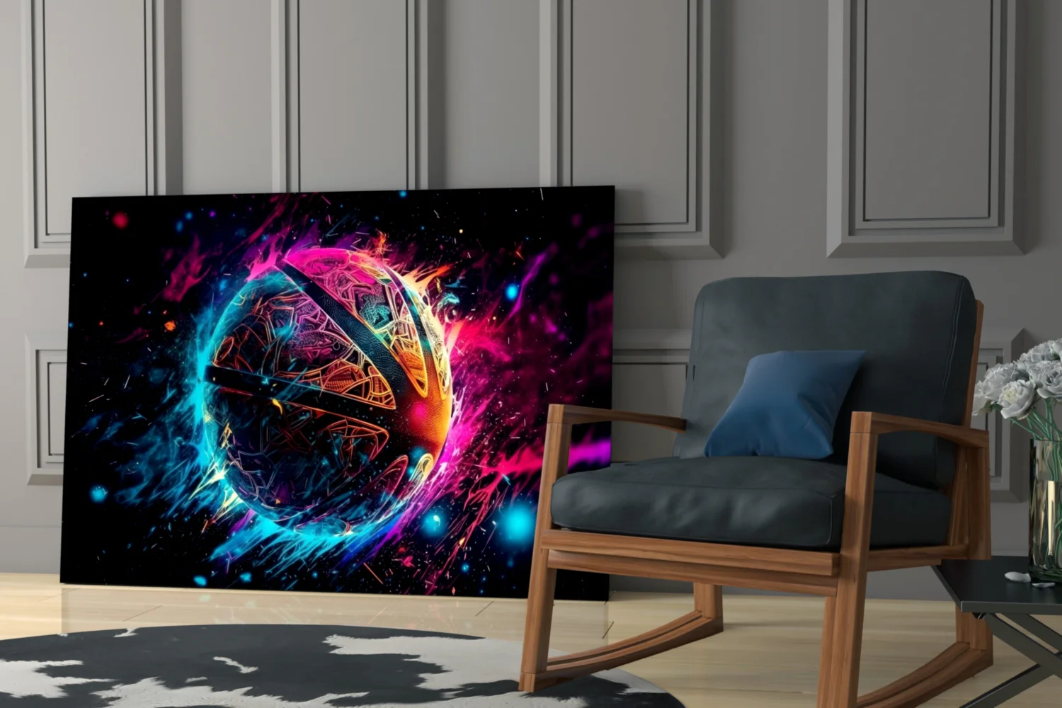 Fireball Glass Wall Art || Designer Collection - Image 6