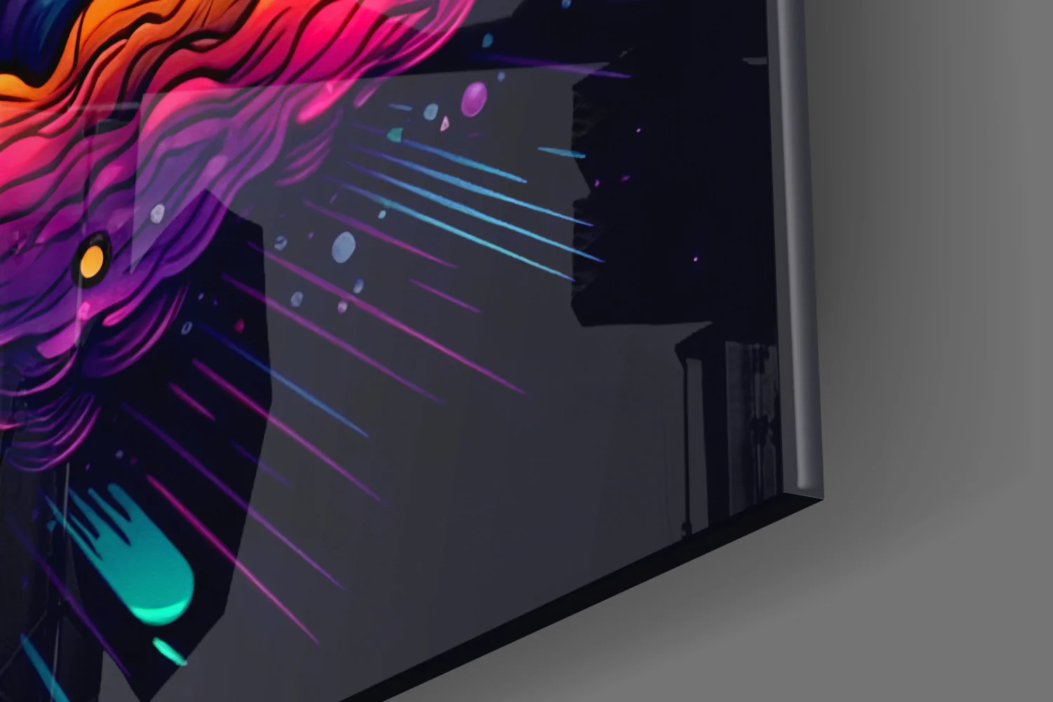 Bitcoin Glass Wall Art || Designer Collection - Image 7