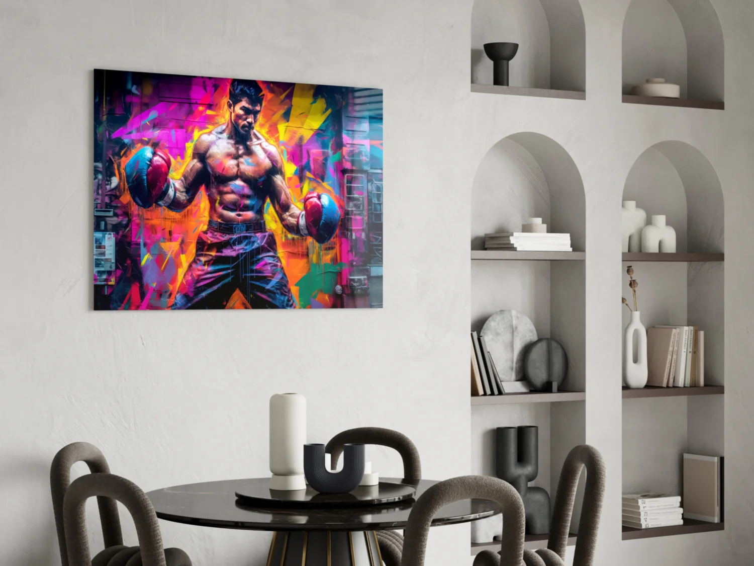 Boxing Glass Wall Art || Designer Collection - Image 5