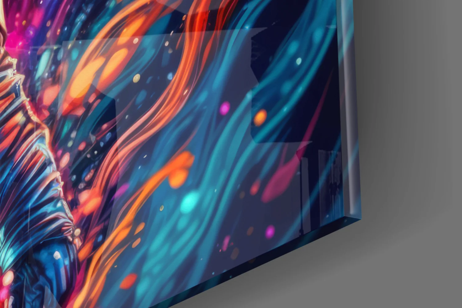 Astronaut Glass Wall Art || Designer Collection - Image 7