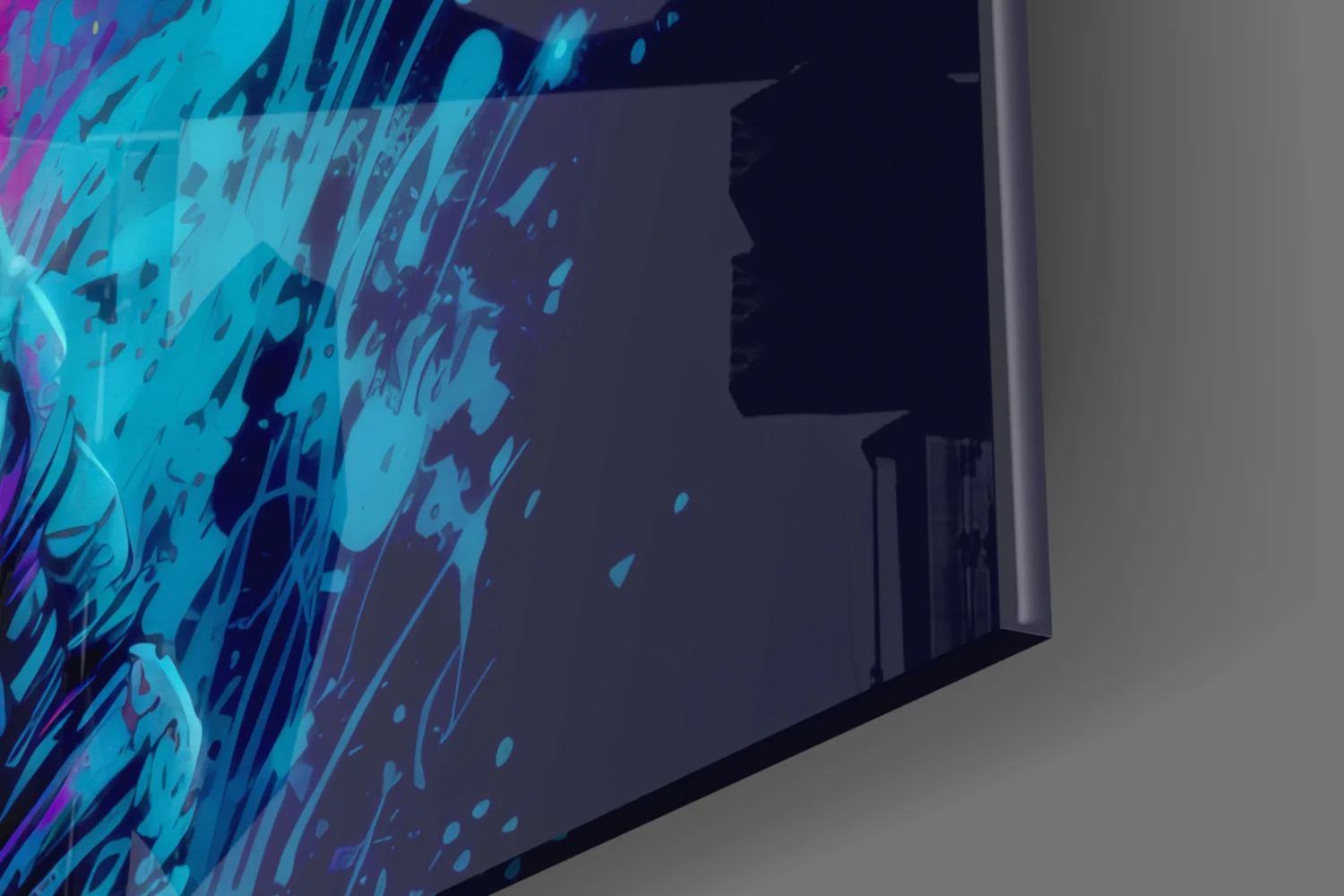 Astronaut Glass Wall Art || Designer Collection - Image 7