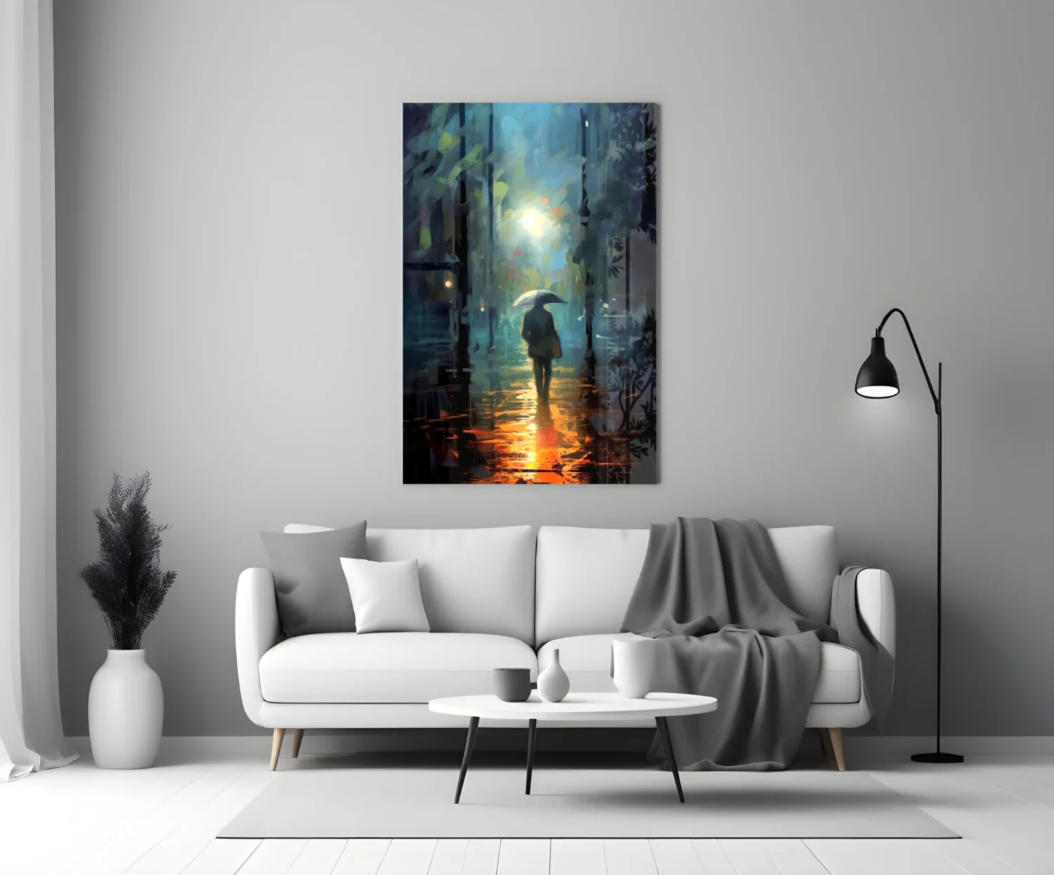 Alone Glass Wall Art || Designer Collection - Image 3