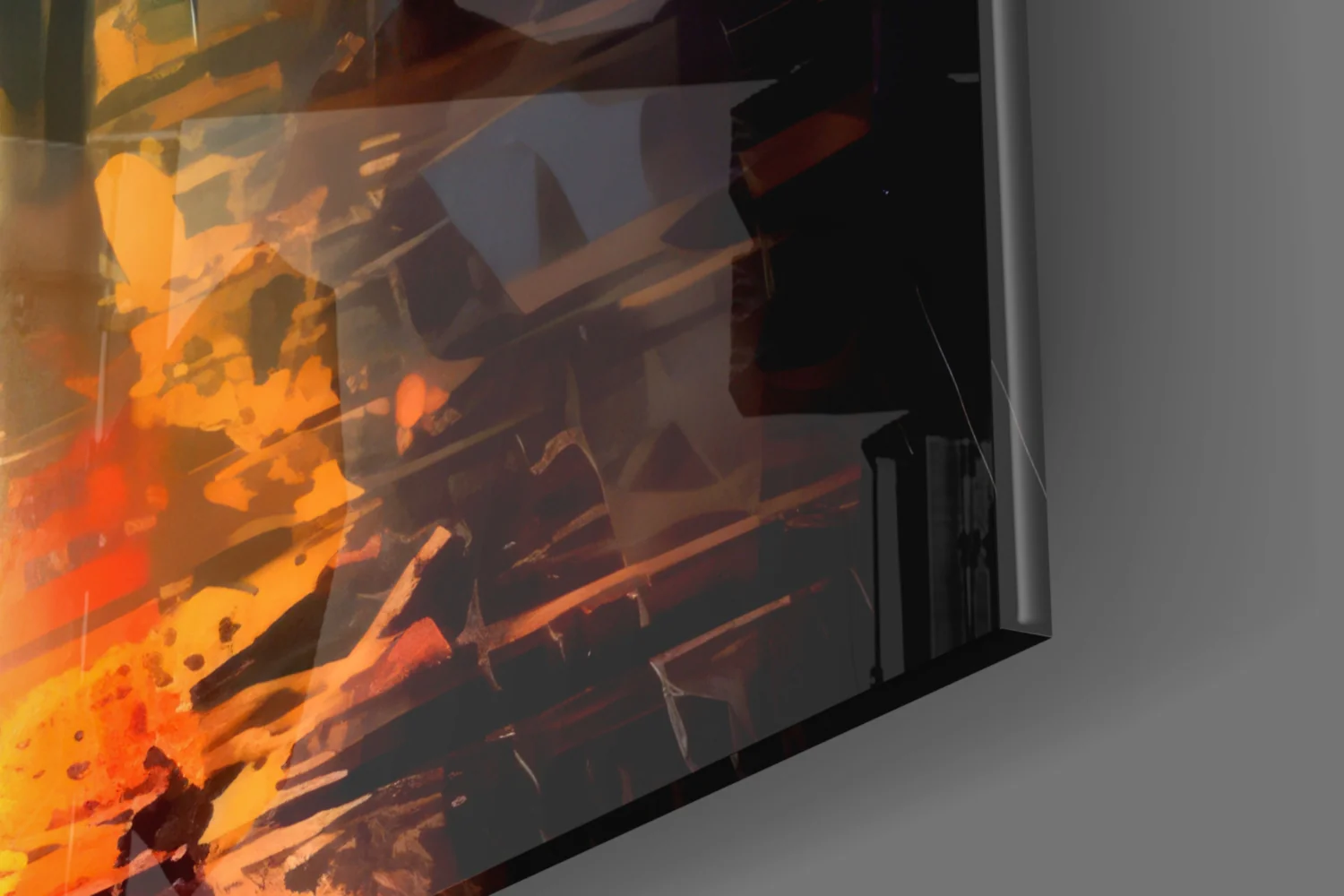 Alone Glass Wall Art || Designer Collection - Image 7