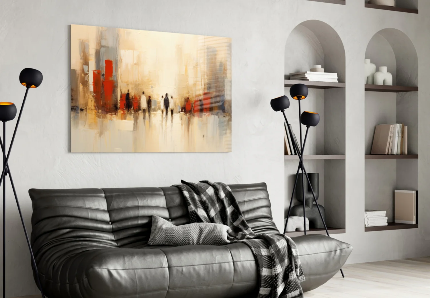 City Silhouette Glass Wall Art || Designer Collection - Image 4