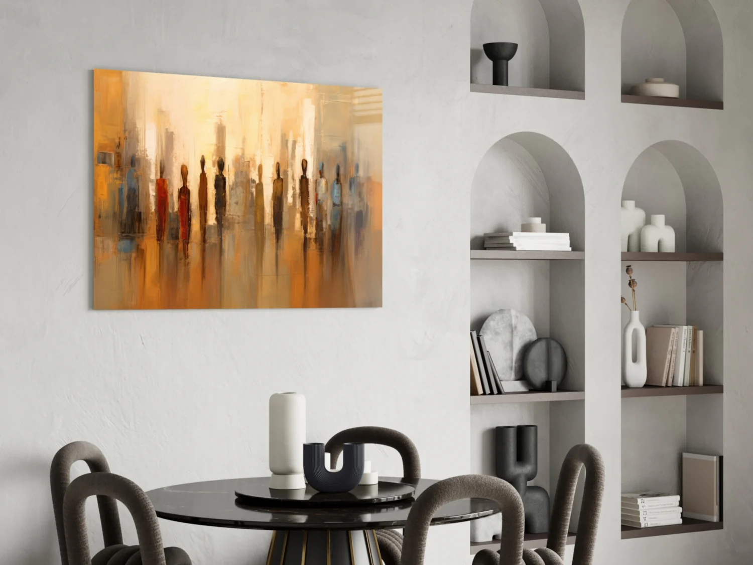 Silhouettes Glass Wall Art || Designer Collection - Image 5