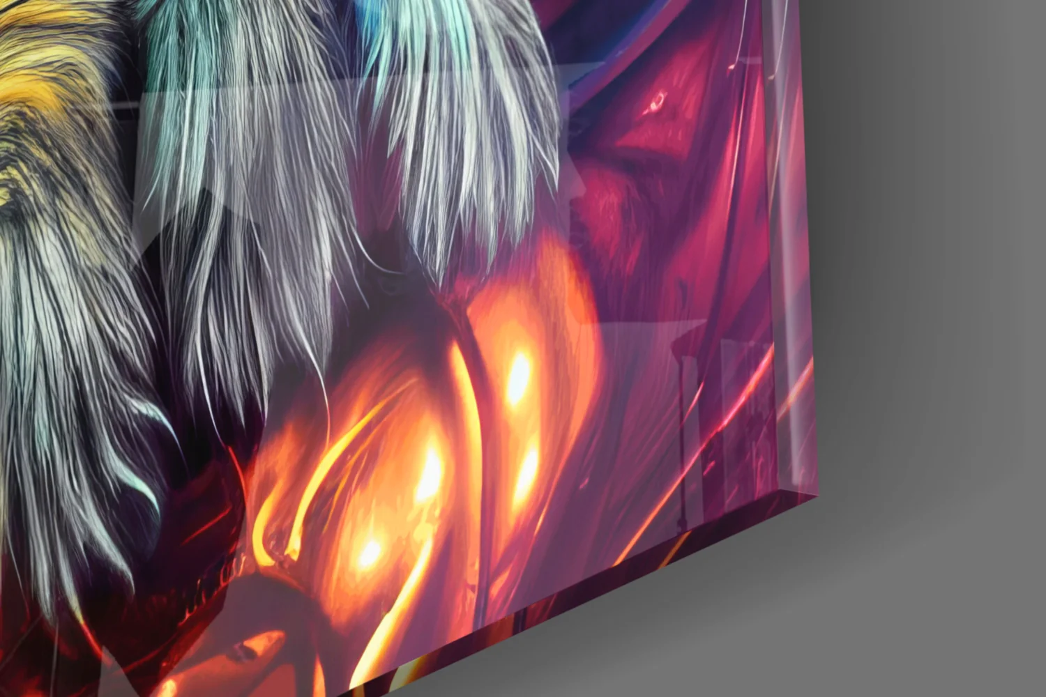Sneaking Glass Wall Art || Designer Collection - Image 7