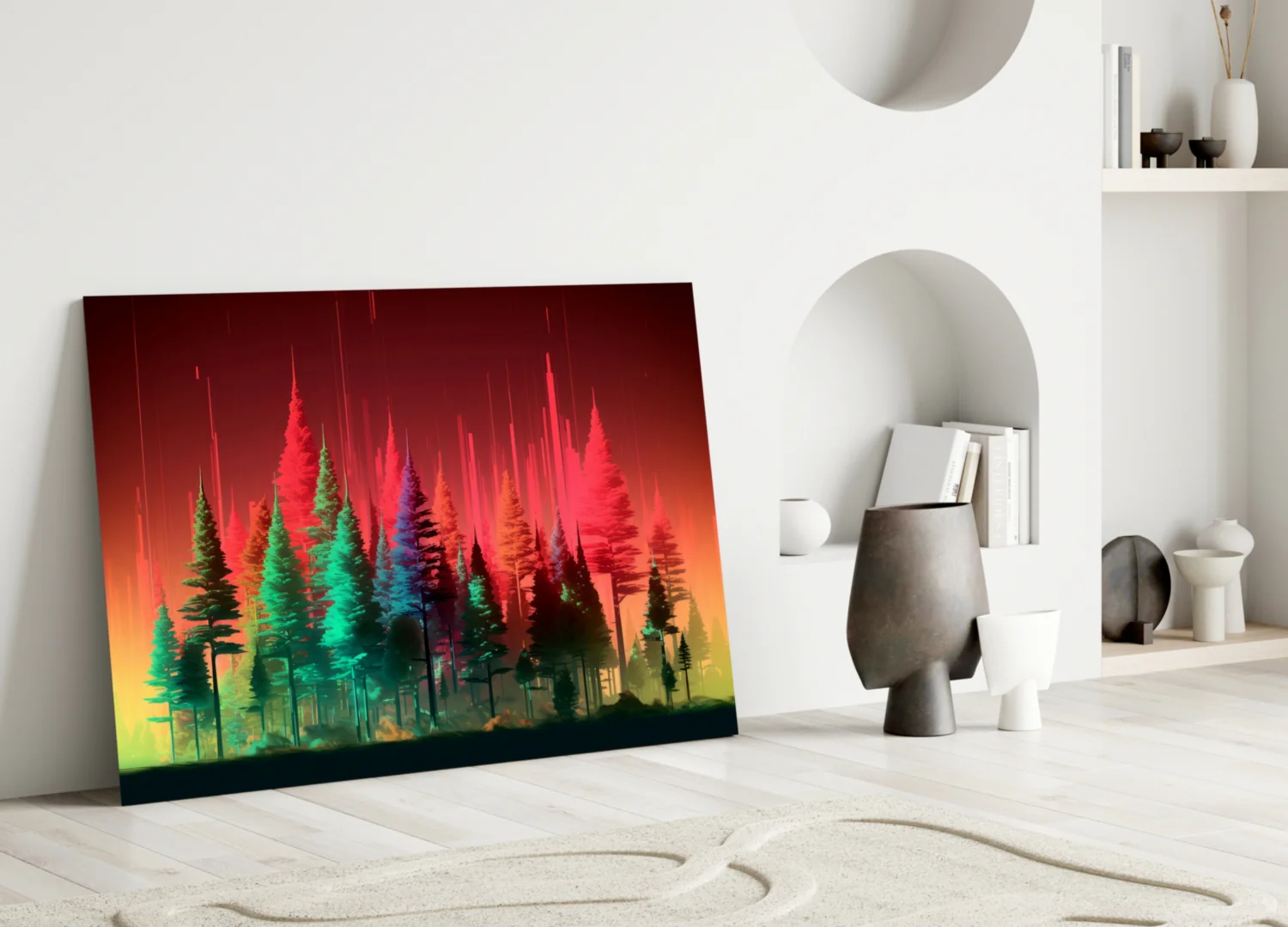 Forest of Colors Glass Wall Art || Designer Collection - Image 3