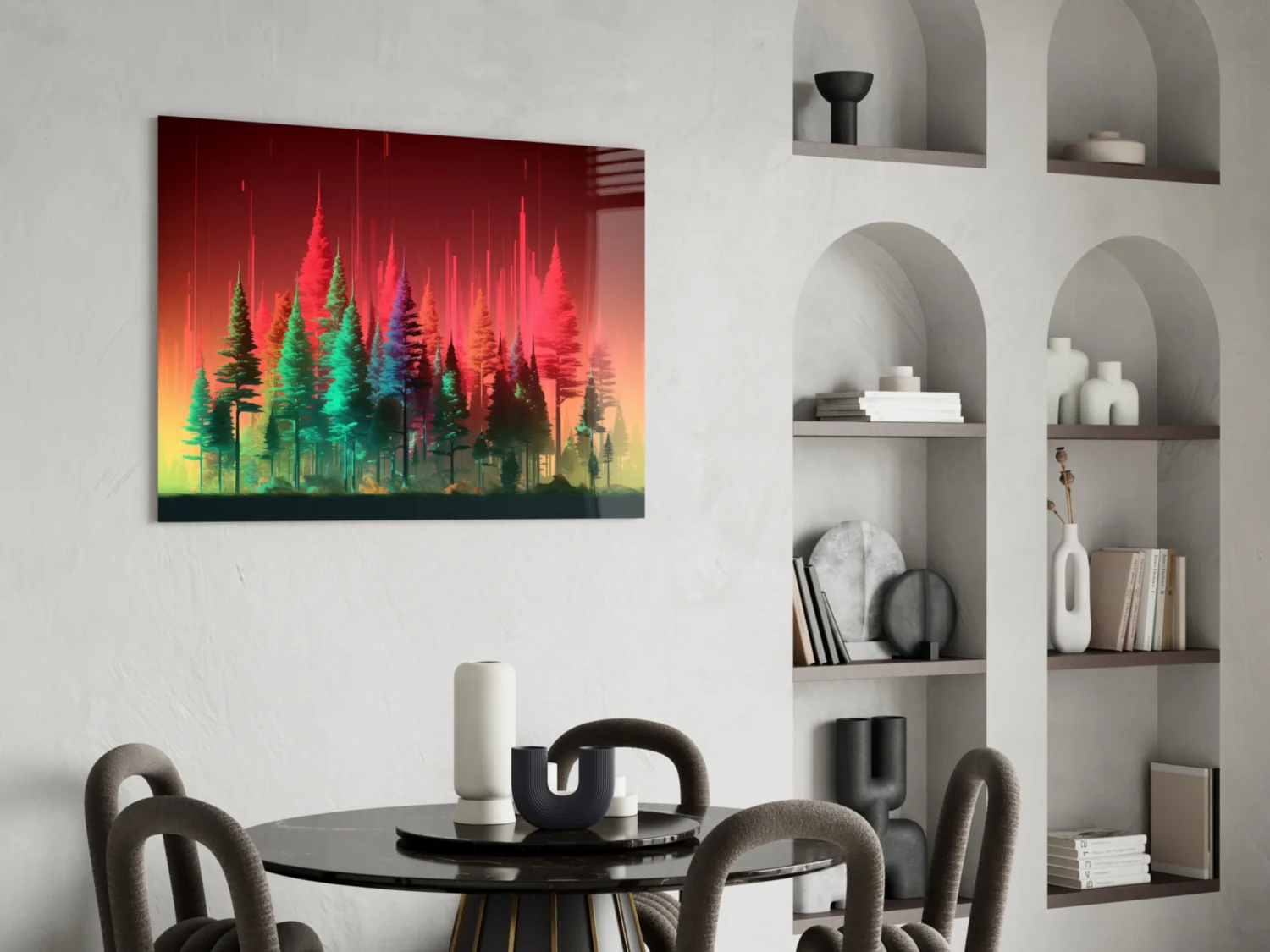 Forest of Colors Glass Wall Art || Designer Collection - Image 5