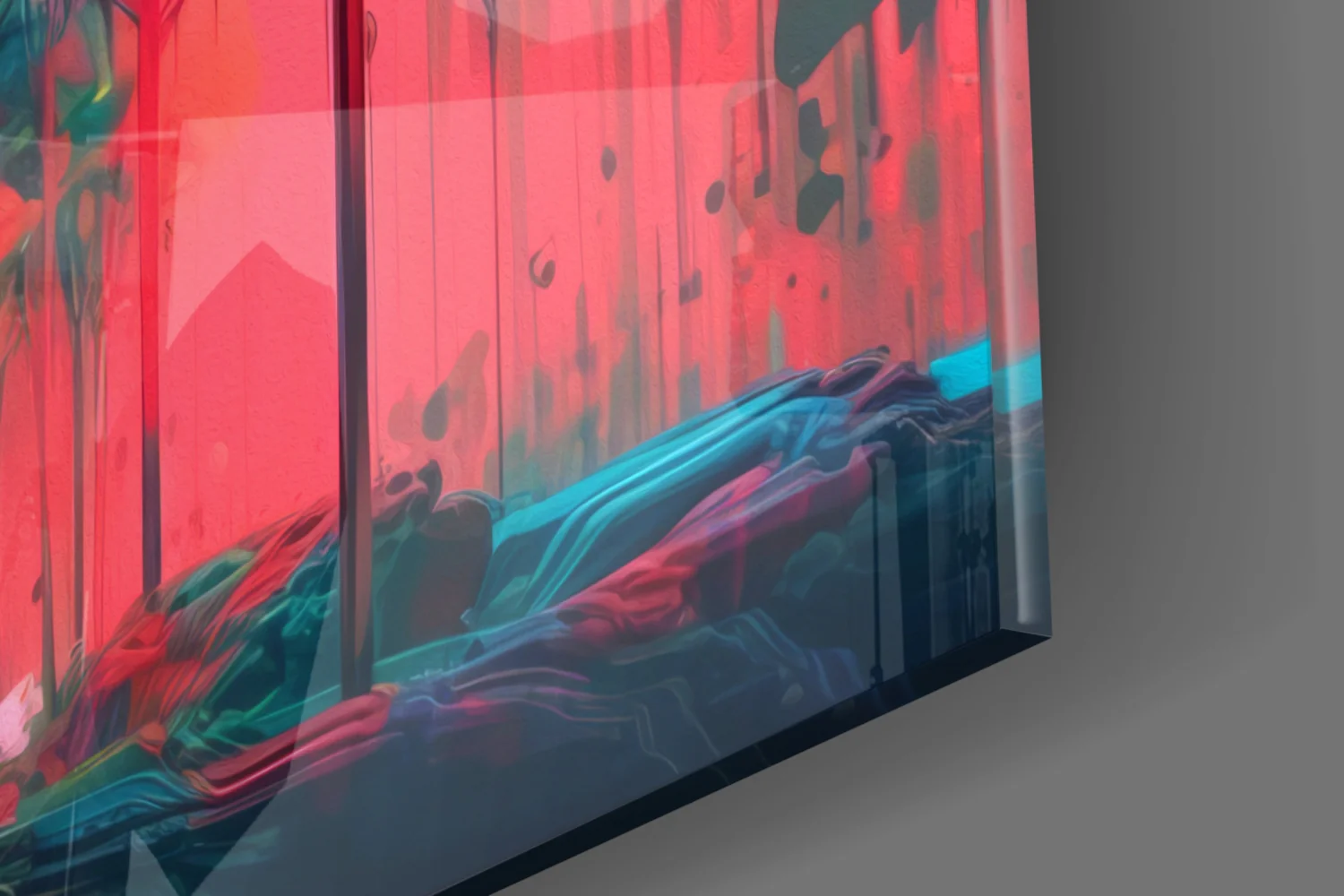 Forest of Colors Glass Wall Art || Designer Collection - Image 7