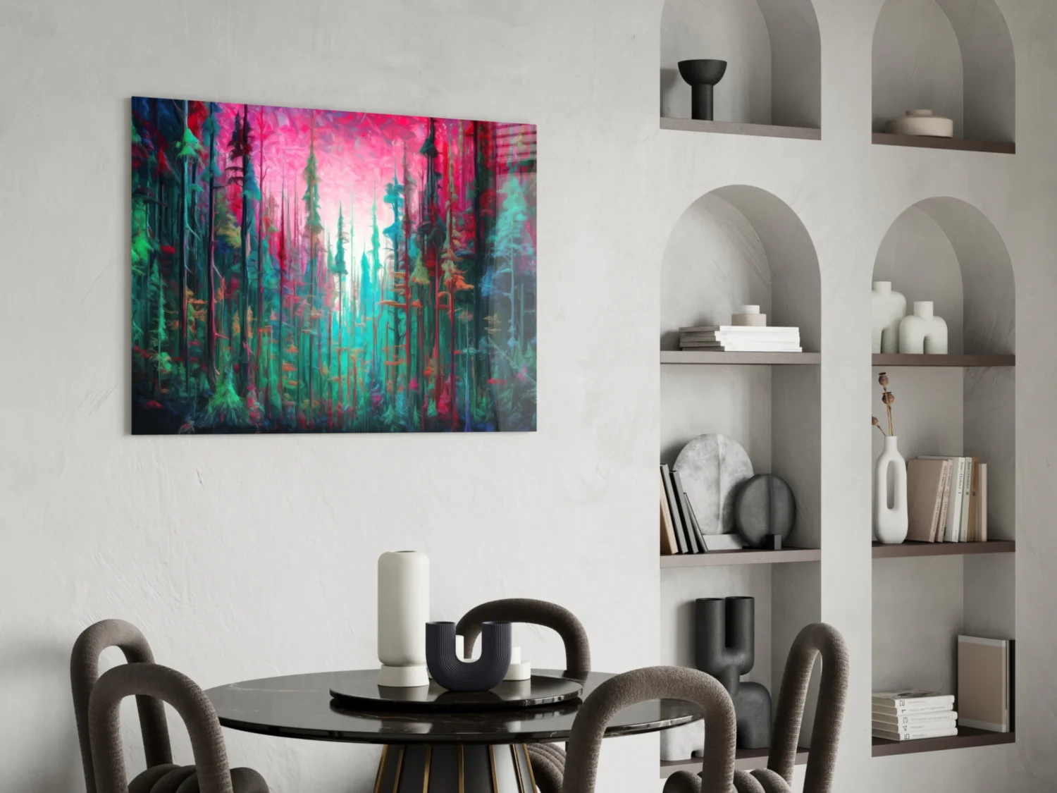 Forest of Colors Glass Wall Art || Designer Collection - Image 5