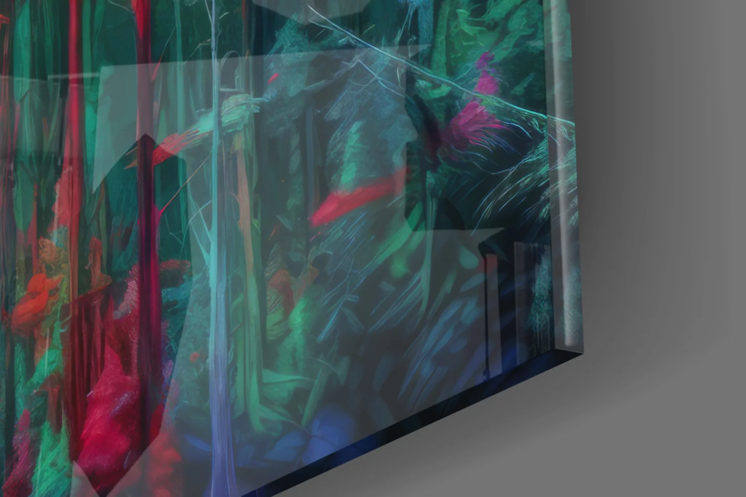 Forest of Colors Glass Wall Art || Designer Collection - Image 7