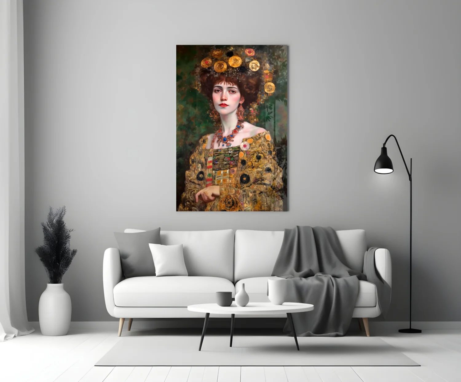 Klimt Style Glass Wall Art || Designer Collection - Image 3