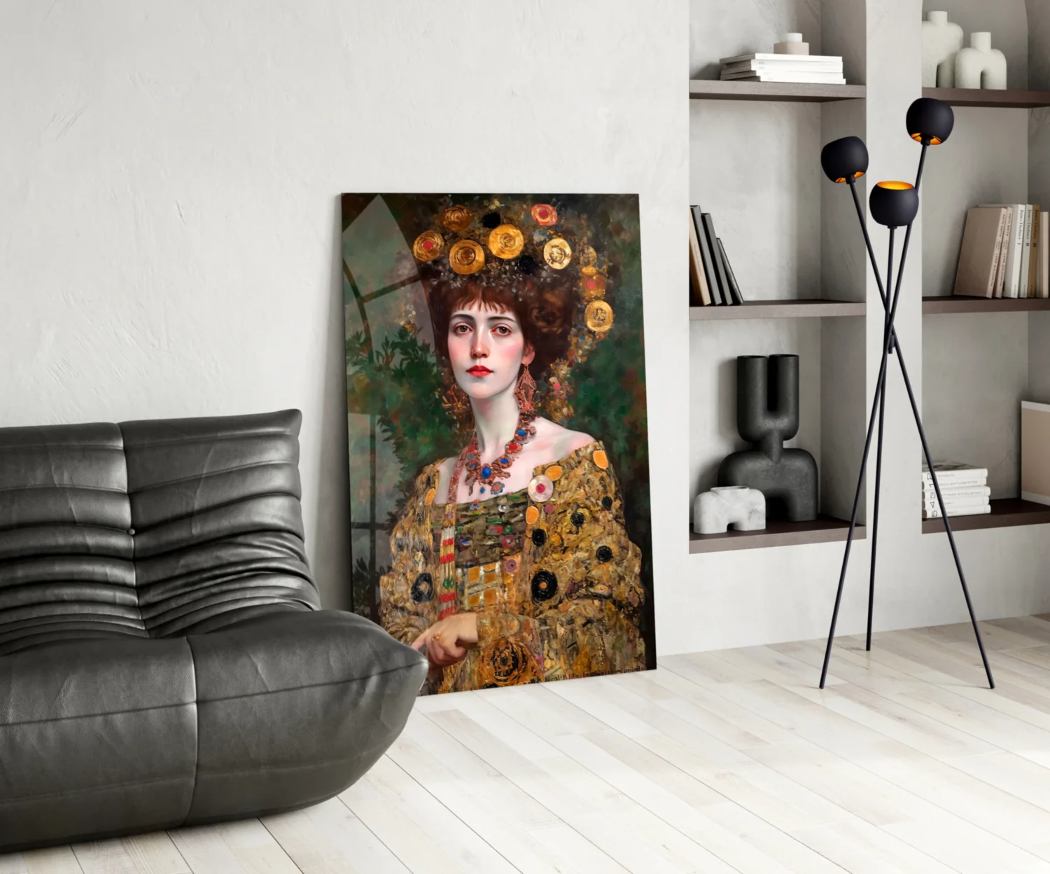 Klimt Style Glass Wall Art || Designer Collection - Image 5